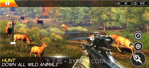 狙击鹿狩猎截图1