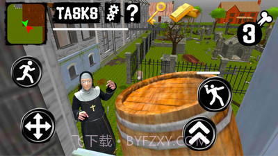 疯狂的恐怖修女汉化版（EvilNun）截图2