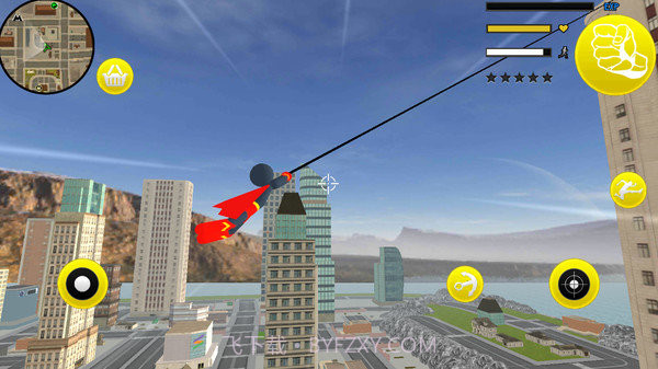 火柴人超能绳索英雄截图3