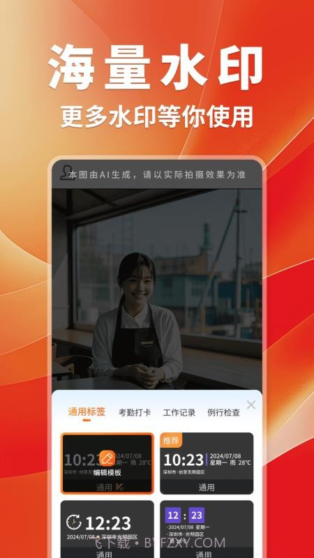 工作打卡水印相机正式版截图1