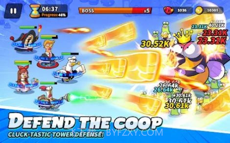 Bawk Bawk Rush截图3 Bawk Bawk Rush截图3