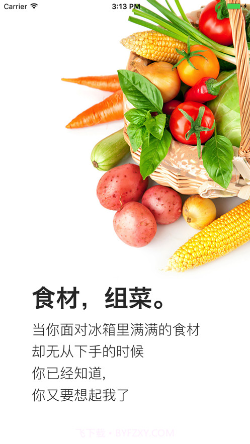 食材组菜截图3
