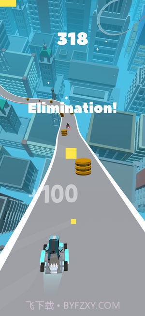 抖音空中开车小游戏截图3