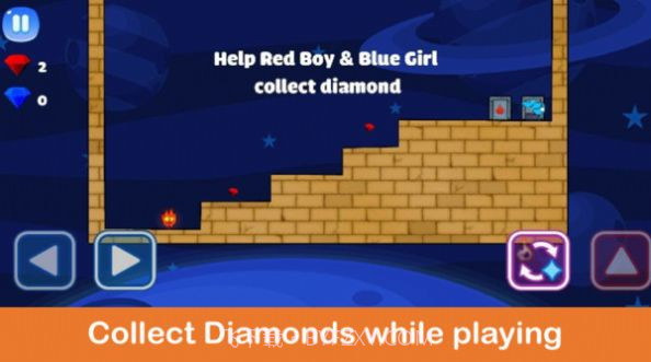 火男孩与冰女孩官方版截图2 火男孩与冰女孩官方版截图2