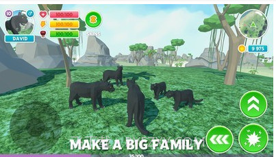 野生黑豹模拟器3D截图2 野生黑豹模拟器3D截图2