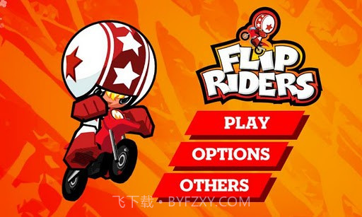 卡通飞旋车手 Flip Riders截图1