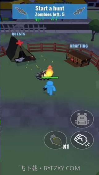 丧尸冲刺跑酷截图1 丧尸冲刺跑酷截图1