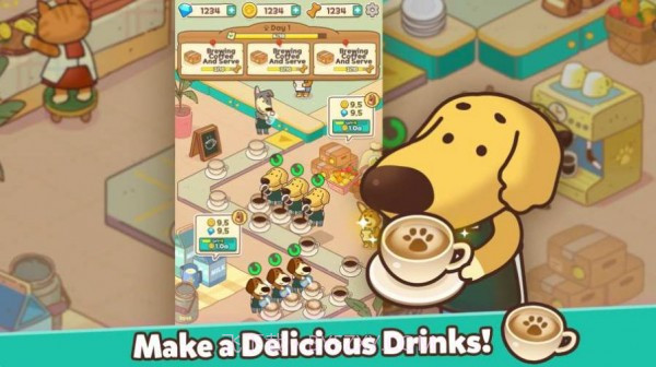 狗狗咖啡馆大亨截图2