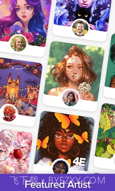 色彩景观数字绘画截图1 色彩景观数字绘画截图1