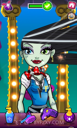 精灵高中美容院截图2