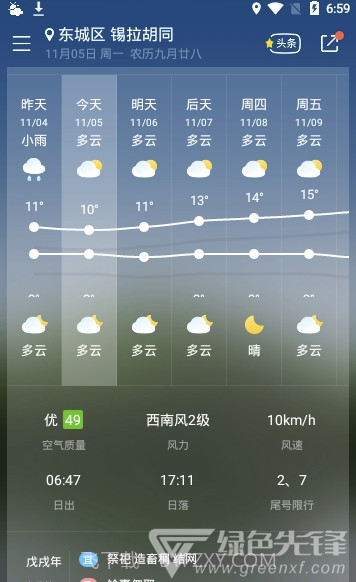 彩虹天气预报V8.04.6 安卓最新版截图1 彩虹天气预报V8.04.6 安卓最新版截图1