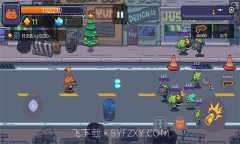 猫咪大战僵尸截图5