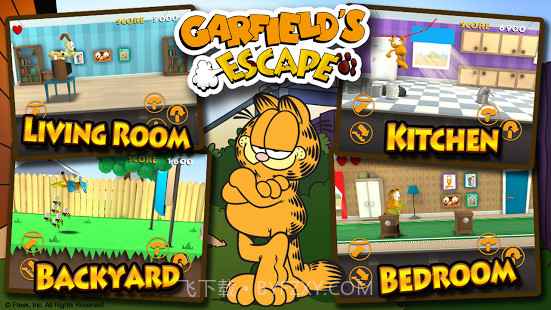 加菲猫大逃跑截图4