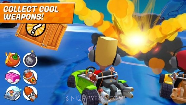 炸弹卡丁车截图2