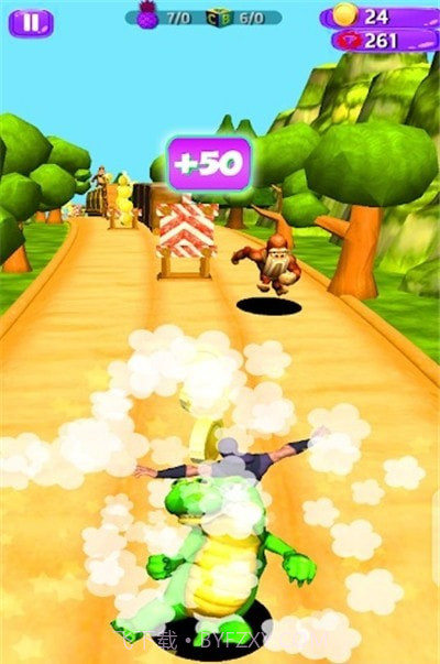 逃离食人族跑酷截图1 逃离食人族跑酷截图1