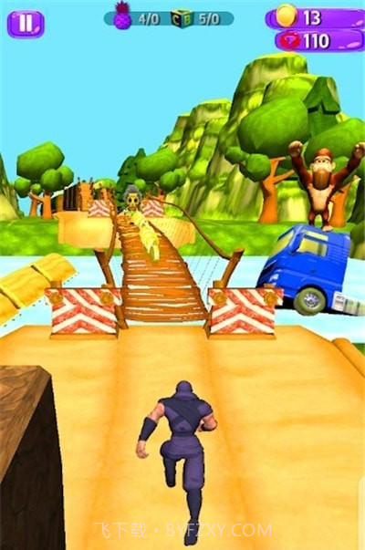 逃离食人族跑酷截图2 逃离食人族跑酷截图2