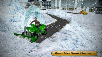 吹雪卡车司机模拟器截图1