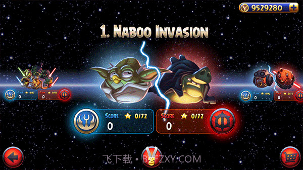 愤怒的小鸟星球大战2修改版截图3