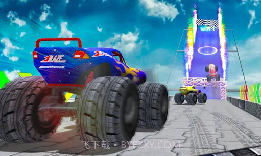 屋顶飞跃真实城市飞车截图2