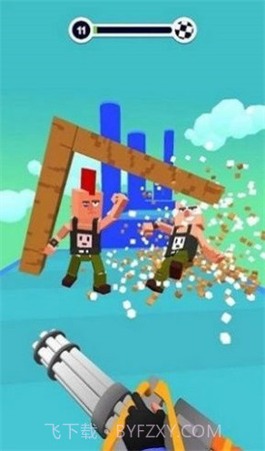 方块工艺射击3D截图2