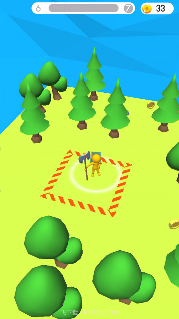 荒岛伐木打工人截图2