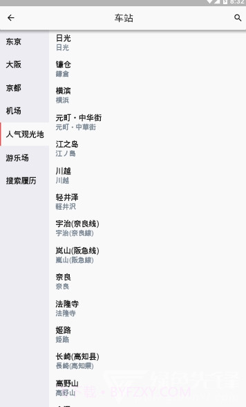 日本铁路通v1.6.0截图2