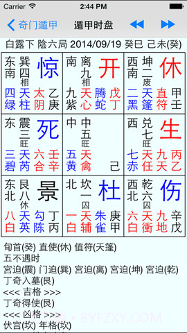 奇门遁甲排盘软件截图3
