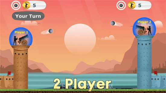 火柴人炮台争霸截图1