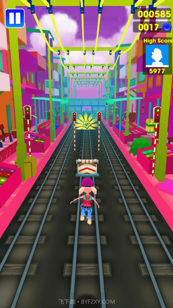 跑酷地铁2021截图4