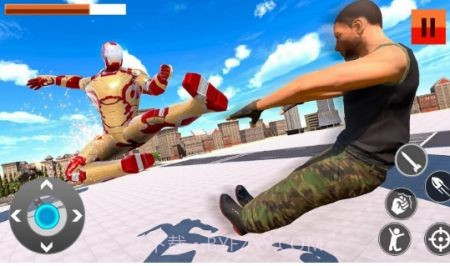 超级钢铁侠城市英雄截图1