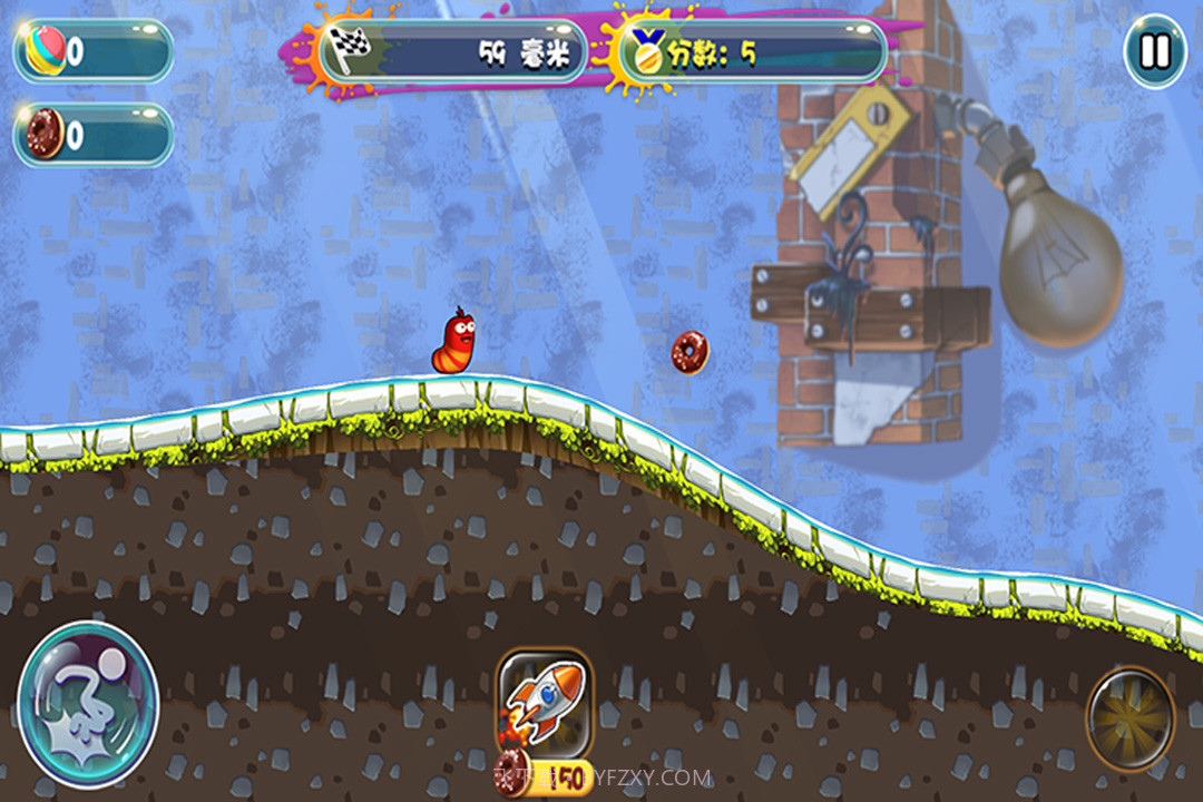 爆笑虫子大冒险游戏截图1 爆笑虫子大冒险游戏截图1