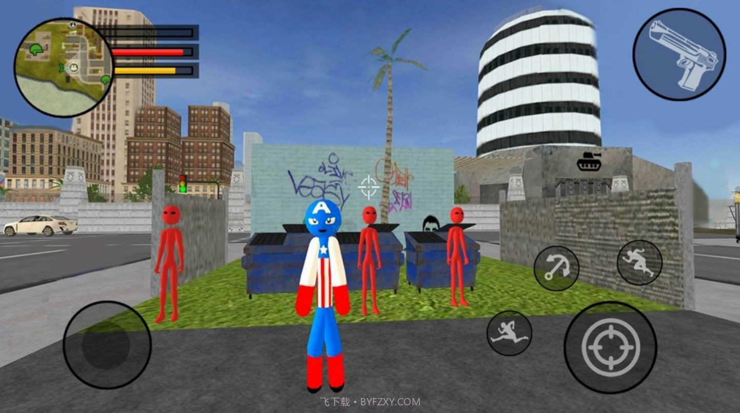 火柴人王者自由都市截图3