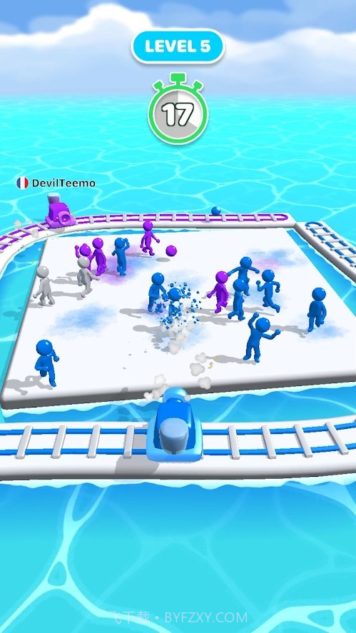 人群绘画战争截图2