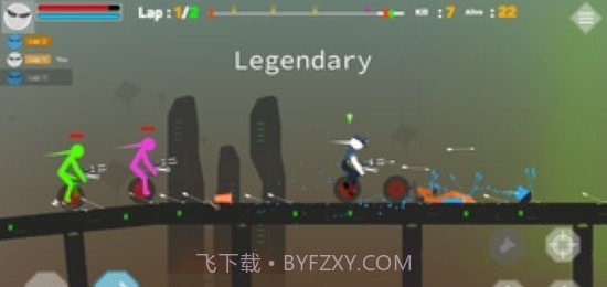 火柴人独轮车求生截图3
