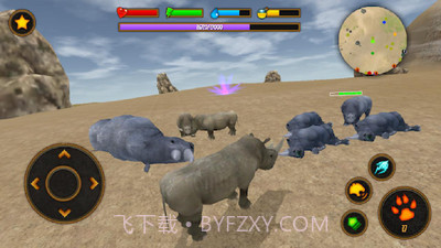 野生犀牛模拟器截图2