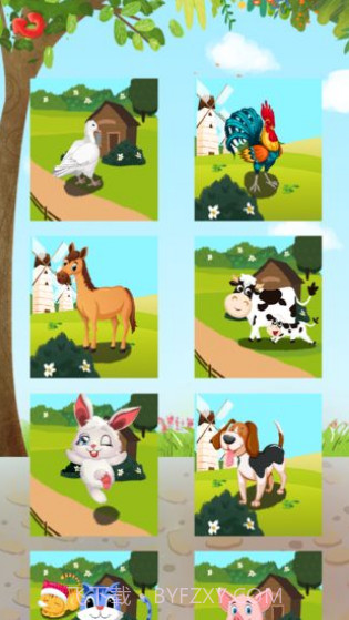 儿童游戏认识动物截图1