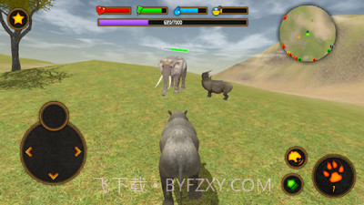 野生犀牛模拟器截图3