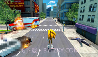 超级刺猬绳索英雄截图1