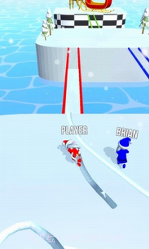 雪地赛跑截图1