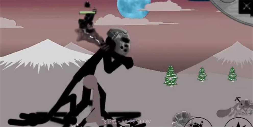 火柴人战争遗产黑化版截图1