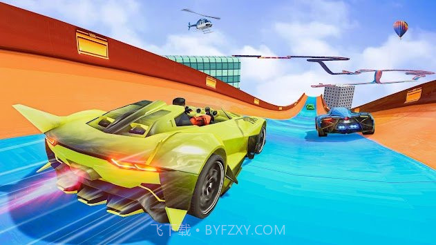 特技汽车竞赛汽车跳跃截图2