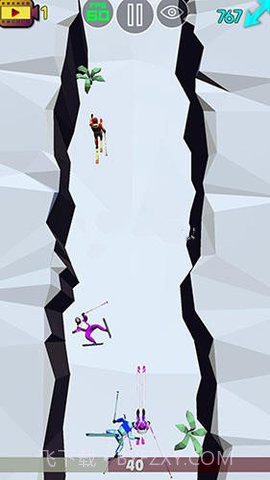 长腿滑雪比赛截图3