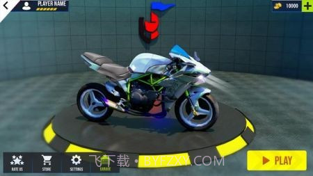 摩托交通赛车3D截图2